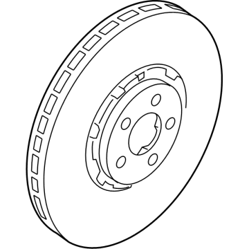 2024 Ford Mustang Brake Disc - PR3Z-1125-J