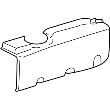 Ford 4L5Z-9A032-BA Heat Shield