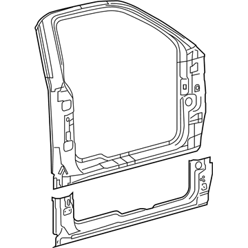 Ford AL3Z-18211A10-B Frame - Door