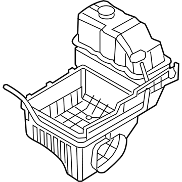 Ford BL3Z-8A080-A Tank Assembly - Radiator Overflow