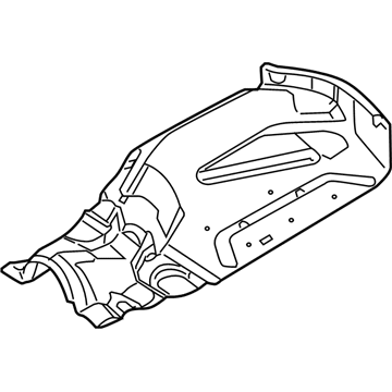 Lincoln 7E5Z-9A032-A Heat Shield