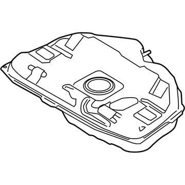 Lincoln AE5Z-9002-CR Fuel Tank