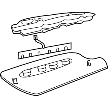 Lincoln 6W1Z-13A613-AA High Mount Lamp