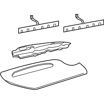 Lincoln 5W1Z-13A613-BAC High Mount Lamp