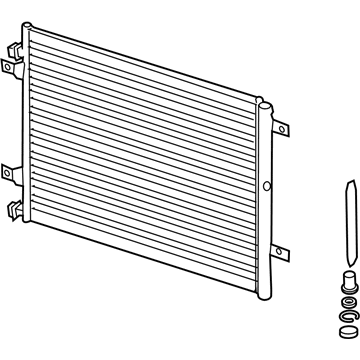 Ford HC3Z-19712-E Condenser