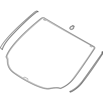 Ford Escape Windshield - FJ5Z-7803100-A