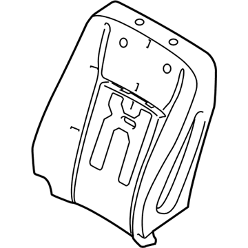 Ford FL3Z-1564810-A Seat Back Pad