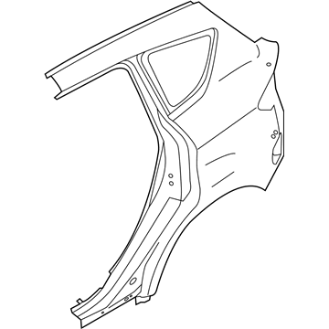 Ford DM5Z-5827840-B Quarter Panel