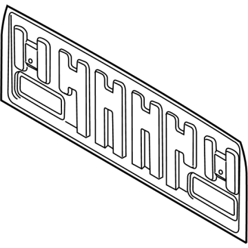 Ford ML3Z-1540300-B Back Panel