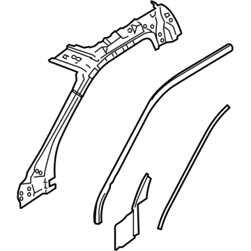 Ford FL3Z-1551186-B Windshield Pillar Reinforcement