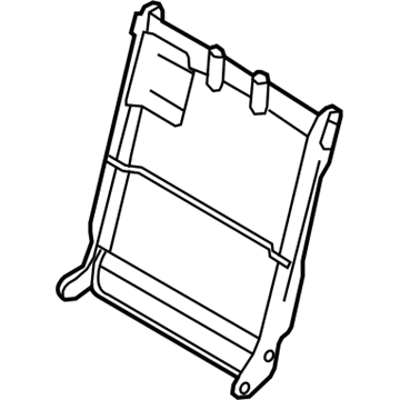 Ford AL3Z-16613A38-A Seat Back Frame