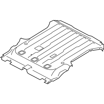 2010 Ford Transit Connect Floor Pan - 2T1Z-6111215-A