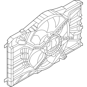 2021 Ford Mustang Mach-E Cooling Fan Assembly - LJ9Z-8C607-A