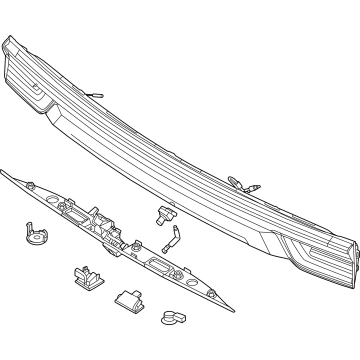 Lincoln Navigator Bumper Reflector - NL7Z-13A565-A