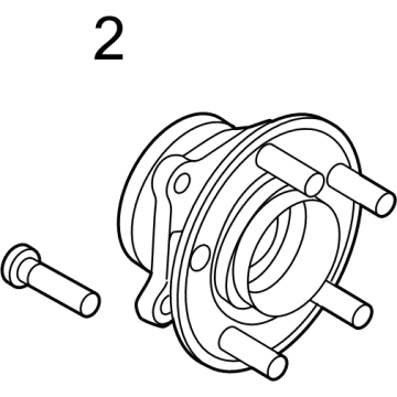 2024 Ford Mustang Wheel Hub - PR3Z-1109-D