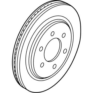 Ford Expedition Brake Disc - JL3Z-2C026-D