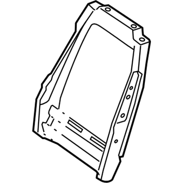 Mercury 6L2Z-7861018-AC Seat Back Frame