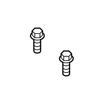 Ford -W500222-S437 Mount Bracket Bolt