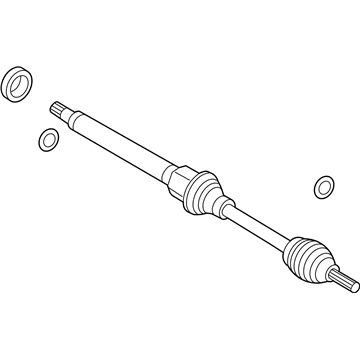 Ford CV1Z-3B436-A Front Axle Shaft