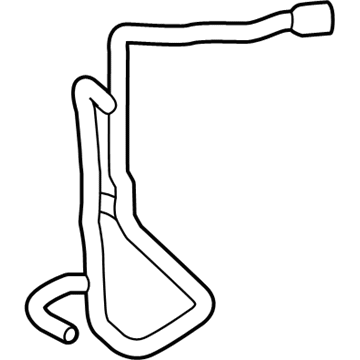 Ford F1FZ-8075-D Reservoir Hose