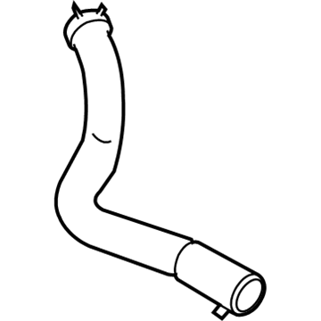 Ford Fiesta Radiator Hose - C1BZ-8260-C