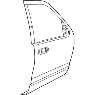 Mercury 3L2Z-7820200-BA Outer Panel