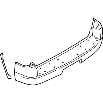 Ford 1L2Z-17K835-LA Bumper Cover