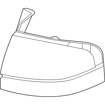 Lincoln BA1Z-13405-A Tail Lamp