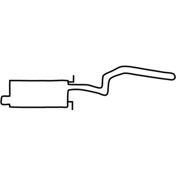 Lincoln 6W1Z-5230-BA Muffler & Pipe