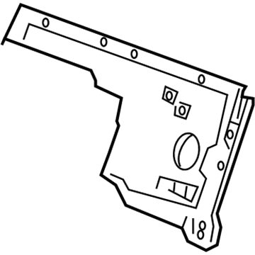 Ford 3F2Z-10890-AA Lens & Bezel