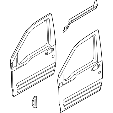 Ford 9T1Z-6120124-B Door Assembly - Front