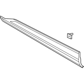 Ford PJ6Z-7820878-ABPTM MOULDING - DOOR OUTSIDE