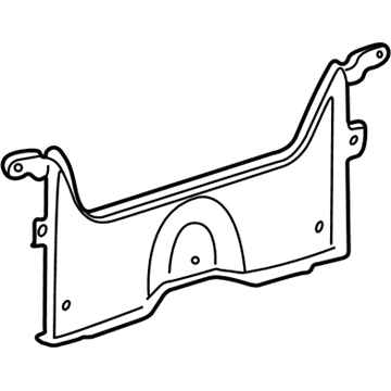 Mercury YF4Z-5411318-AAA Rear Panel