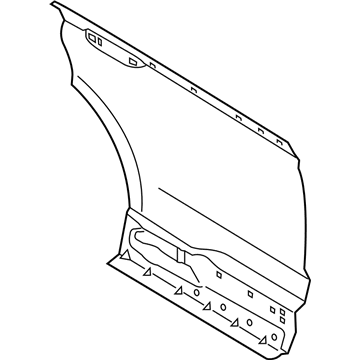 Lincoln FA1Z-5824700-A Outer Panel