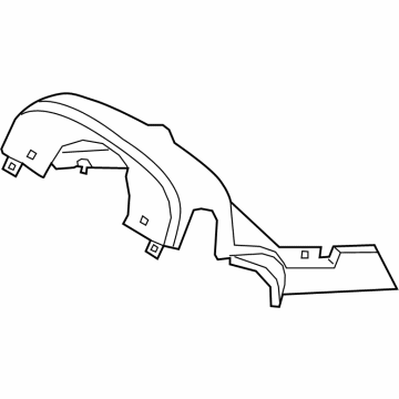 Ford LJ6Z-3530-BA SHROUD ASY - STEERING COLUMN