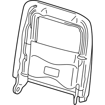 Ford 3W7Z-5461019-AB Seat Back Frame