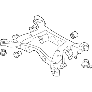 Lincoln Rear Crossmember - LX6Z-5035-AF