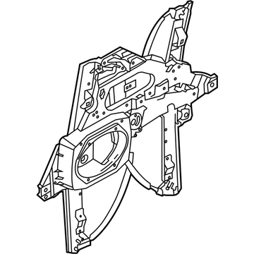 Lincoln BL1Z-7823200-AA Window Regulator