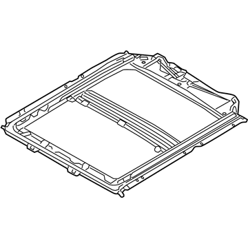 Mercury 9E5Z-5451070-A Frame Assembly