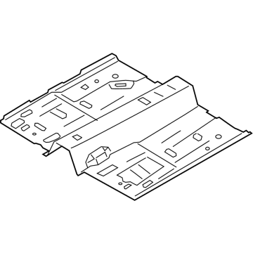 2021 Ford Escape Floor Pan - LX6Z-7811135-F