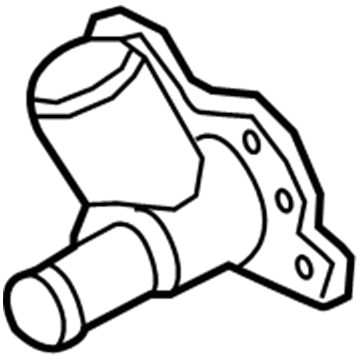 Ford HL3Z-8592-A Water Outlet