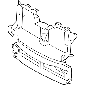 Ford MA1Z-8B455-C BRACKET - RADIATOR GRILLE