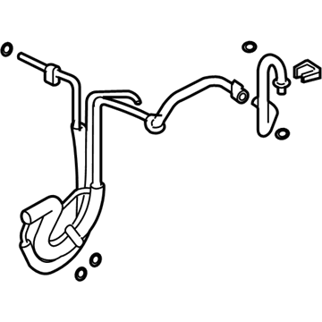 Ford 6M6Z-19D850-AB Rear A/C Hose