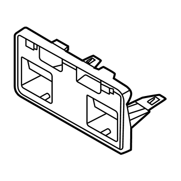 Ford F-250 Super Duty License Plate - PC3Z-17A385-AA