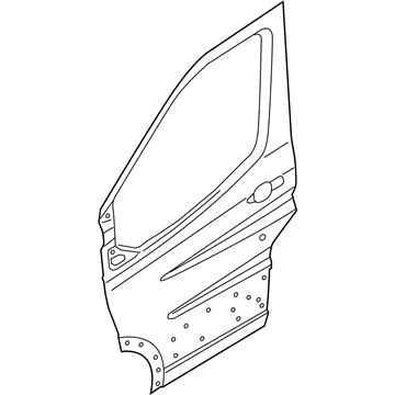 Ford CK4Z-6120201-A Panel Assembly - Door - Outer