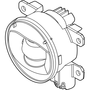 Ford JB3Z-15201-C Fog Lamp Assembly