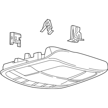 Ford FT4Z-58519A70-EJ Overhead Console