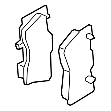 Ford PR3Z-2001-B KIT - BRAKE LINING