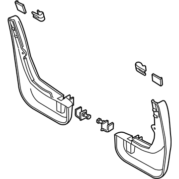 Ford 2T1Z-16A550-A Mud Guard