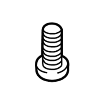 Ford -W503524-S437 Wheel Opening Molding Screw